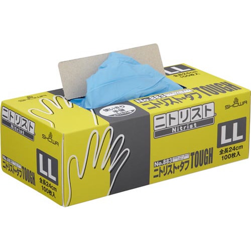 ニトリスト・タフ100枚入 ブルー LL 1箱
