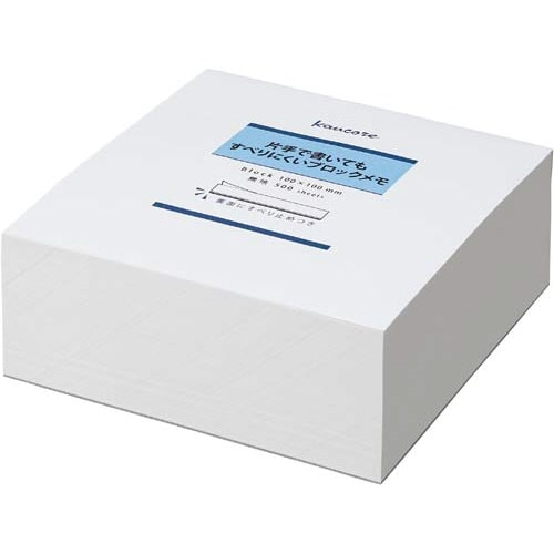 片手で書いてもすべりにくいブロックメモ 5冊