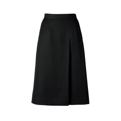 ロング丈プリーツスカートAS2331ブラック 9号