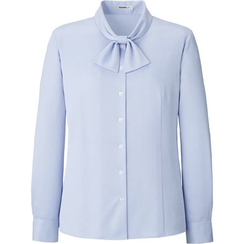 長袖ブラウス RB4172 ブルー 5号