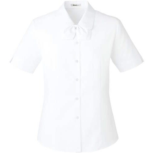 半袖ブラウス RB4546−15 ホワイト 11号