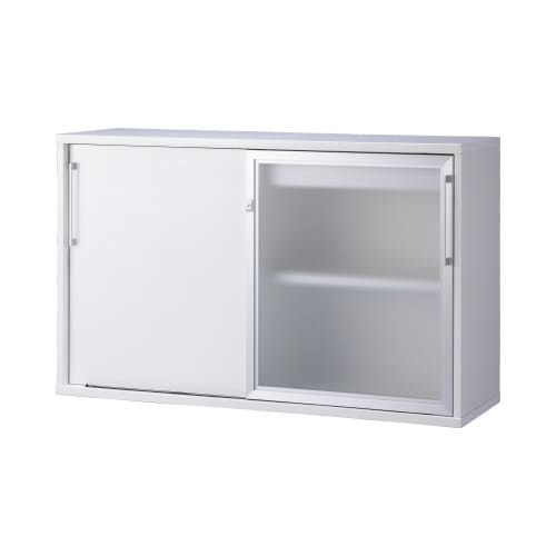 ポルト3木製ストレージ高915幅1500引扉WH