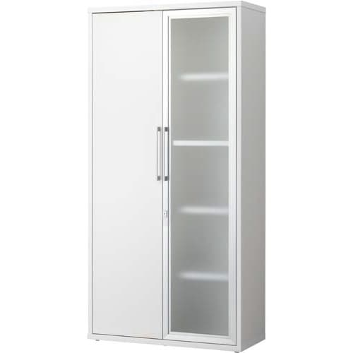 ポルト3木製ストレージ高1850幅900開扉WH