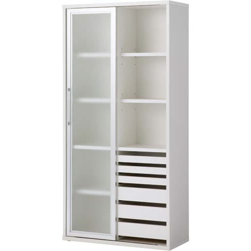 ポルト3木製ストレージ高1850幅900片引扉W