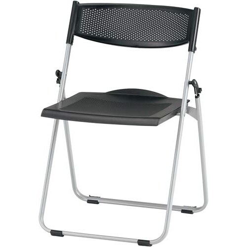 NFA折りたたみイス座樹脂 ブラック10脚セット