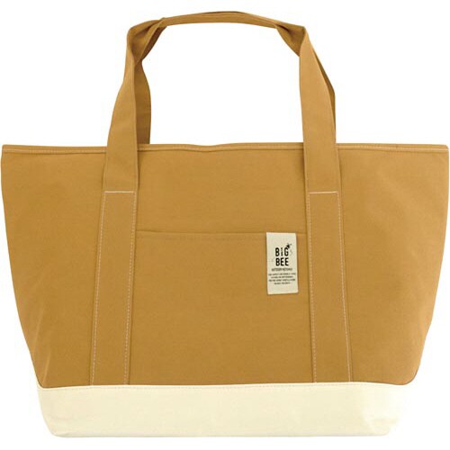 BigBeeクーラートートバッグMハニーベージュ