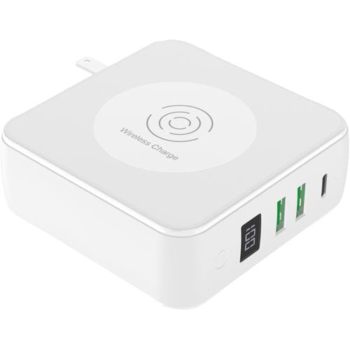 ACプラグ付きPD18W対応モバイルバッテリー