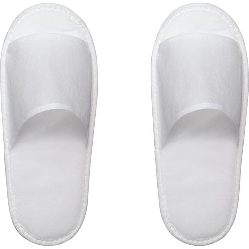 不織布スリッパ 袋入り ホワイト 10足入×10