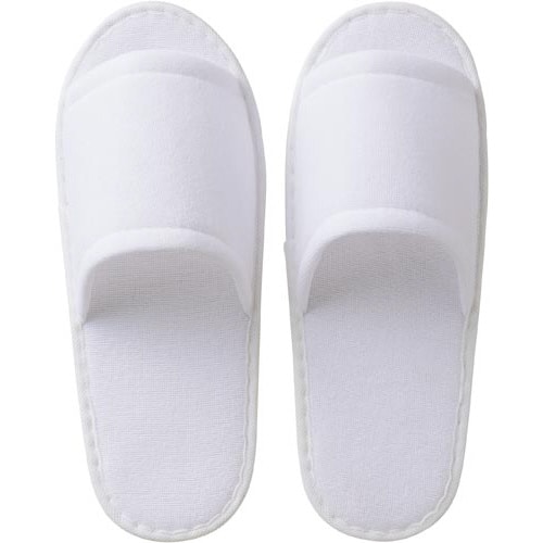 パイルスリッパ ホワイト 10足入り×20