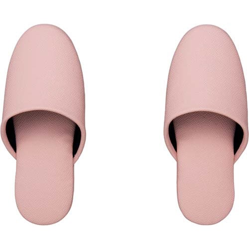 抗菌レザー調ビニールスリッパ 子供 ピンク10足