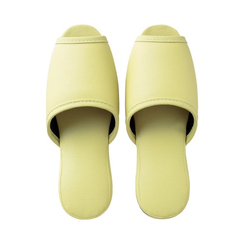 抗菌レザー調ビニールスリッパ前空き SGNM×40