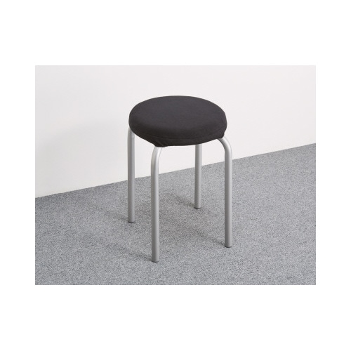 スツールクッション ピタット ブラック×4