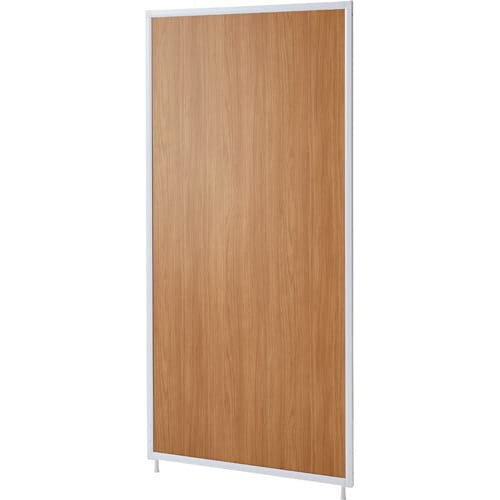 ABCパーテ白 1800×900 木目柄BR