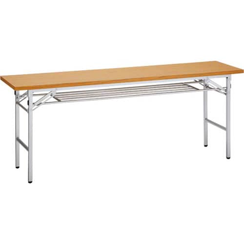 折畳みテーブル幅1800奥行450チーク