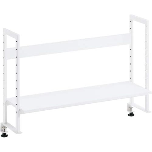 デスク周りデスクラック1段W800スノーホワイト