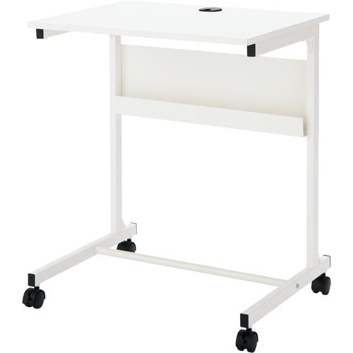 薄型パソコンラック ホワイト