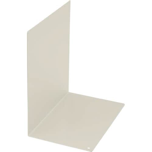 重量物対応ファイルワゴン用ブックエンド ホワイト