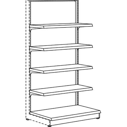 YF什器(ボード)片面増連 H1650D400