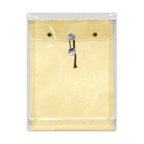 ビニールパッカー 角2 クリーム×5