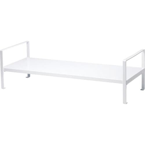 机上台 2段階高さ調整付 幅690mm ホワイト