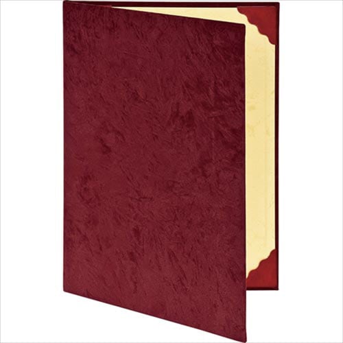 証書ファイル A4 スエード調 Cタイプエンジ2冊