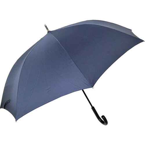 傘 紳士 ジャンプ長傘 70cm 紺 ×6
