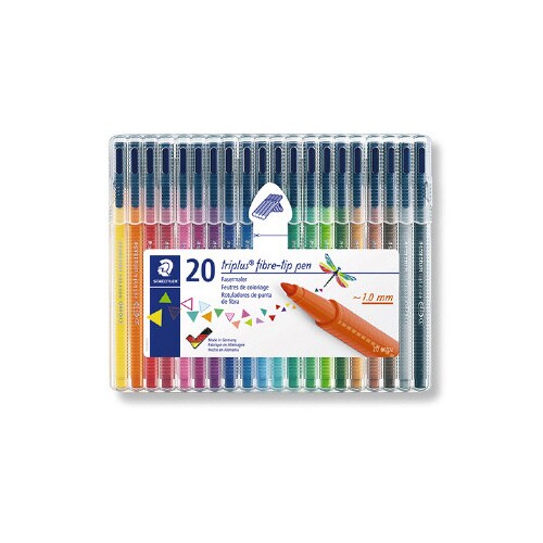 水性ペン トリプラス 20色セット