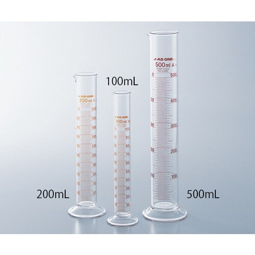 メスシリンダー 250ml(ASONE)