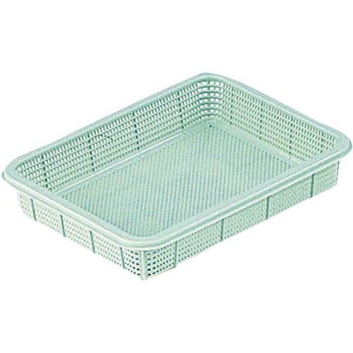 プラ角型バスケット 浅型 大