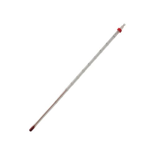 赤液棒状温度計 −80から+50℃