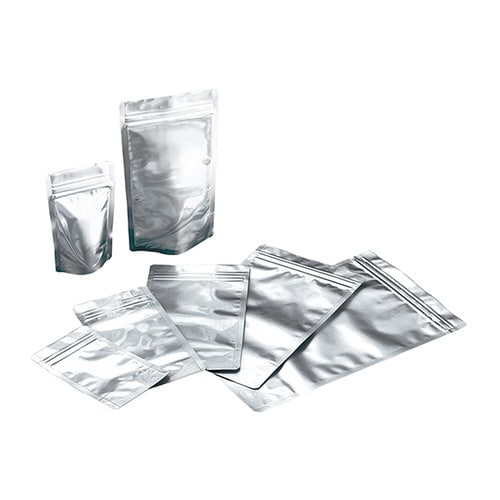 チャック付きアルミ袋190×130+37mm50枚