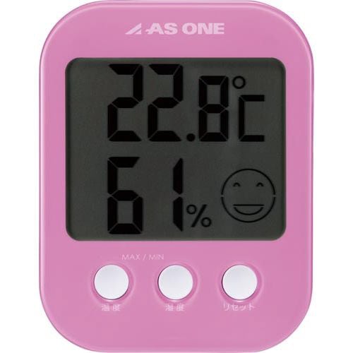 温湿度計 ピンク A−230−P
