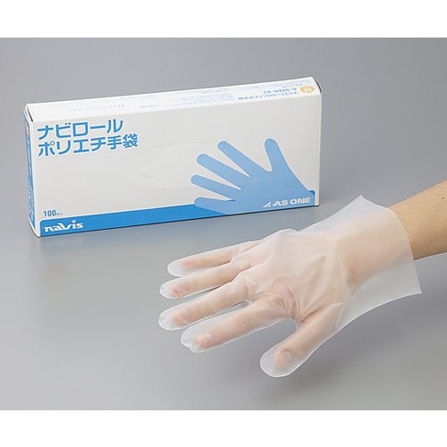 ナビロールポリエチ手袋 M 300枚入