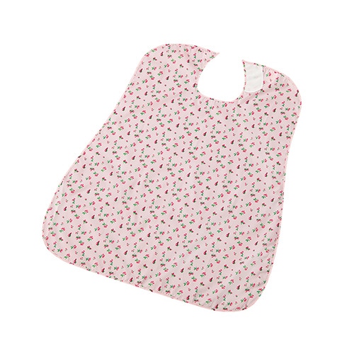 さわやか食事用エプロン つぼみピンク 2枚入