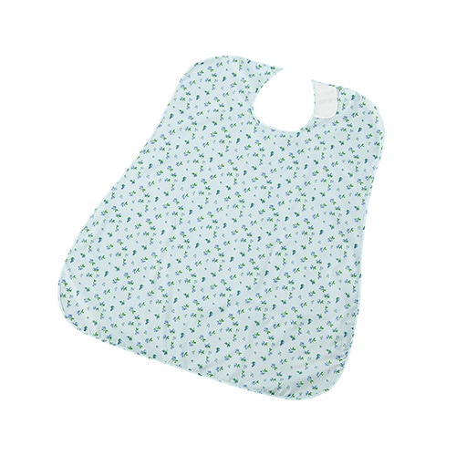 さわやか食事用エプロン つぼみブルー 2枚入