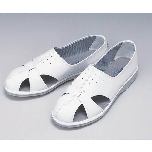 静電シューズ P−01 白 XL