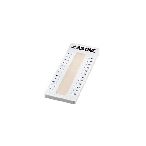 ヘマトクリットチューブ用ワックスプレート 24本立