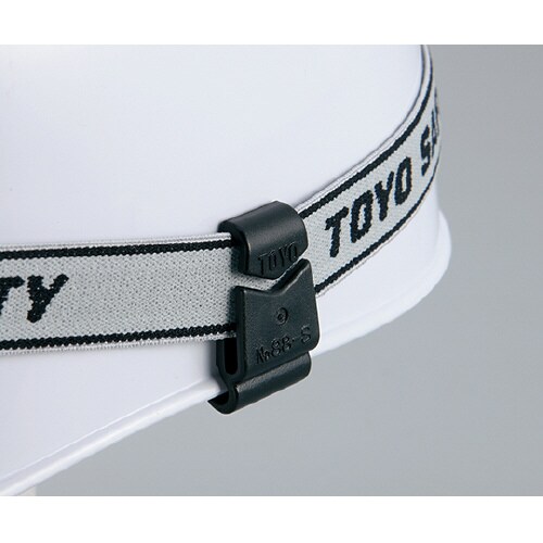 ゴーグルクリップ 溝無しヘルメット用 8本