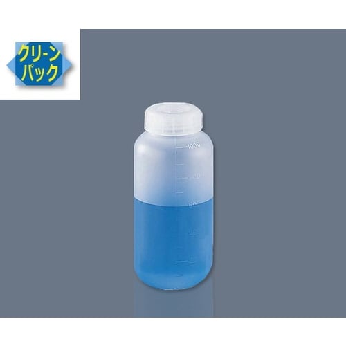 PP広口びん 1000ml (純水洗浄処理済)