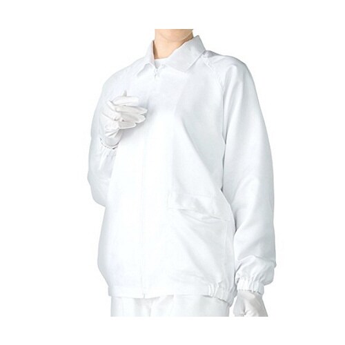 無塵衣AS203C 上衣 ホワイト S