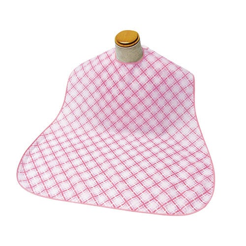 エコノミー食事用エプロン ピンク