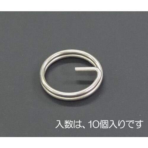 14×1.2mmキーリング(ステンレス製/10個)