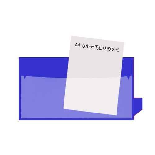 アリバイガイド A4 青 10枚入