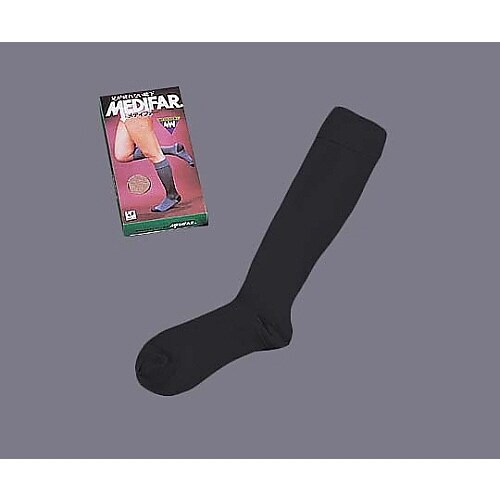 圧迫用ハイソックス25ー27.5cm/紺