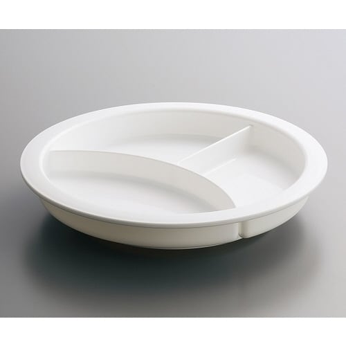 高い仕切り付きお皿