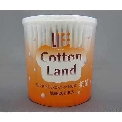 抗菌コットンランド綿棒 6192