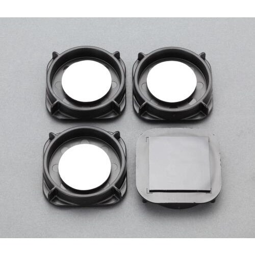 転倒防止粘着プレート (4個) 直径35×4mm