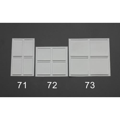 20x40x3mm耐震ベース (クリア/4個)