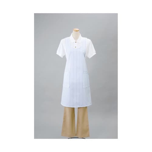 ケアエプロン ブルー