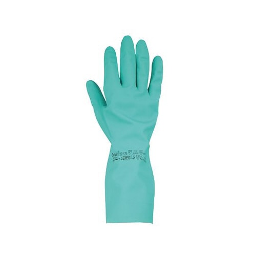 化学防護手袋 (ニトリル) M